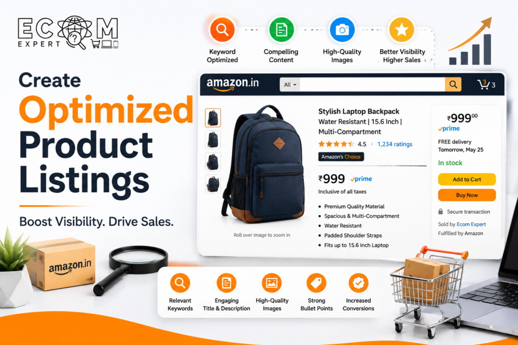 amazon product listing