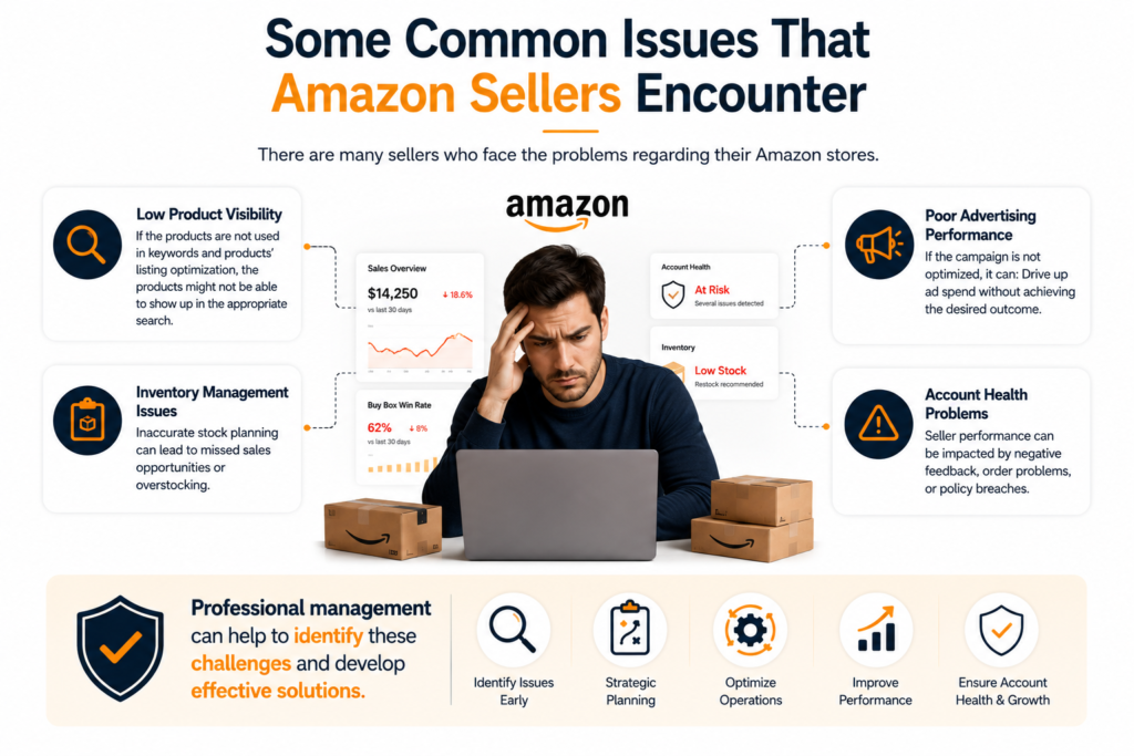  common issues that Amazon sellers encounter