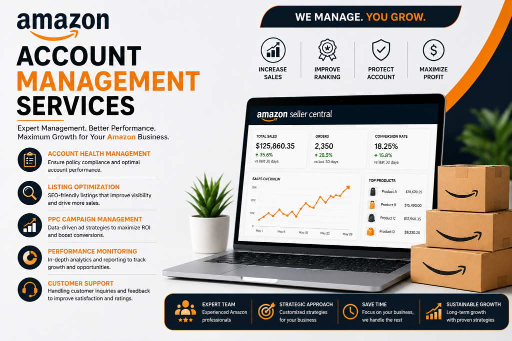 amazon account management services 
