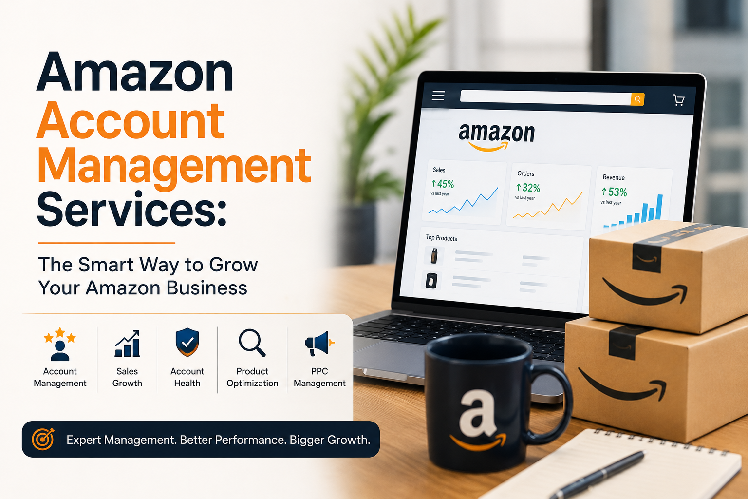 Amazon Account Management Services: The Smart Way to Grow Your Amazon Business