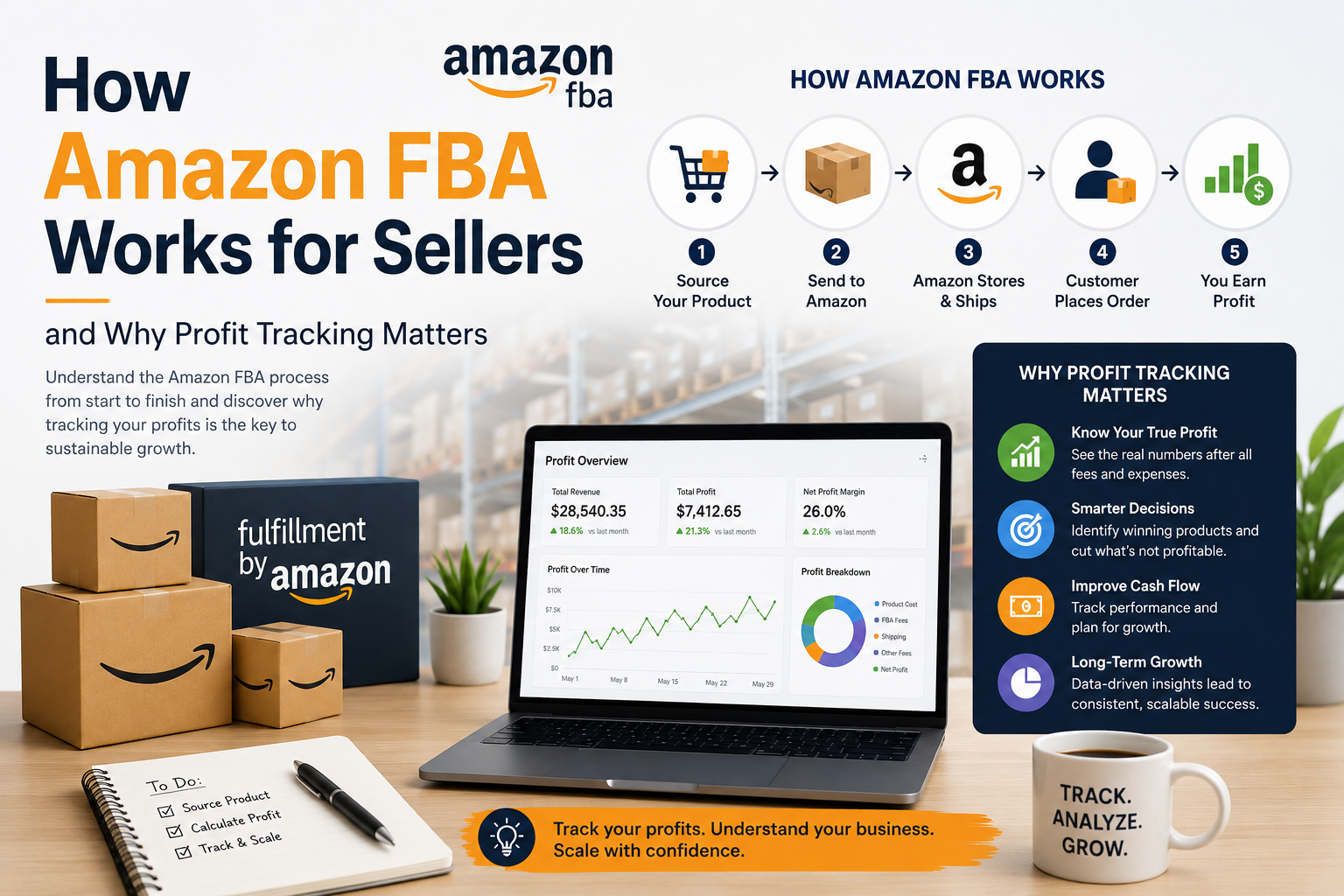 How Amazon Works for Sellers and Why Profit Tracking Matters