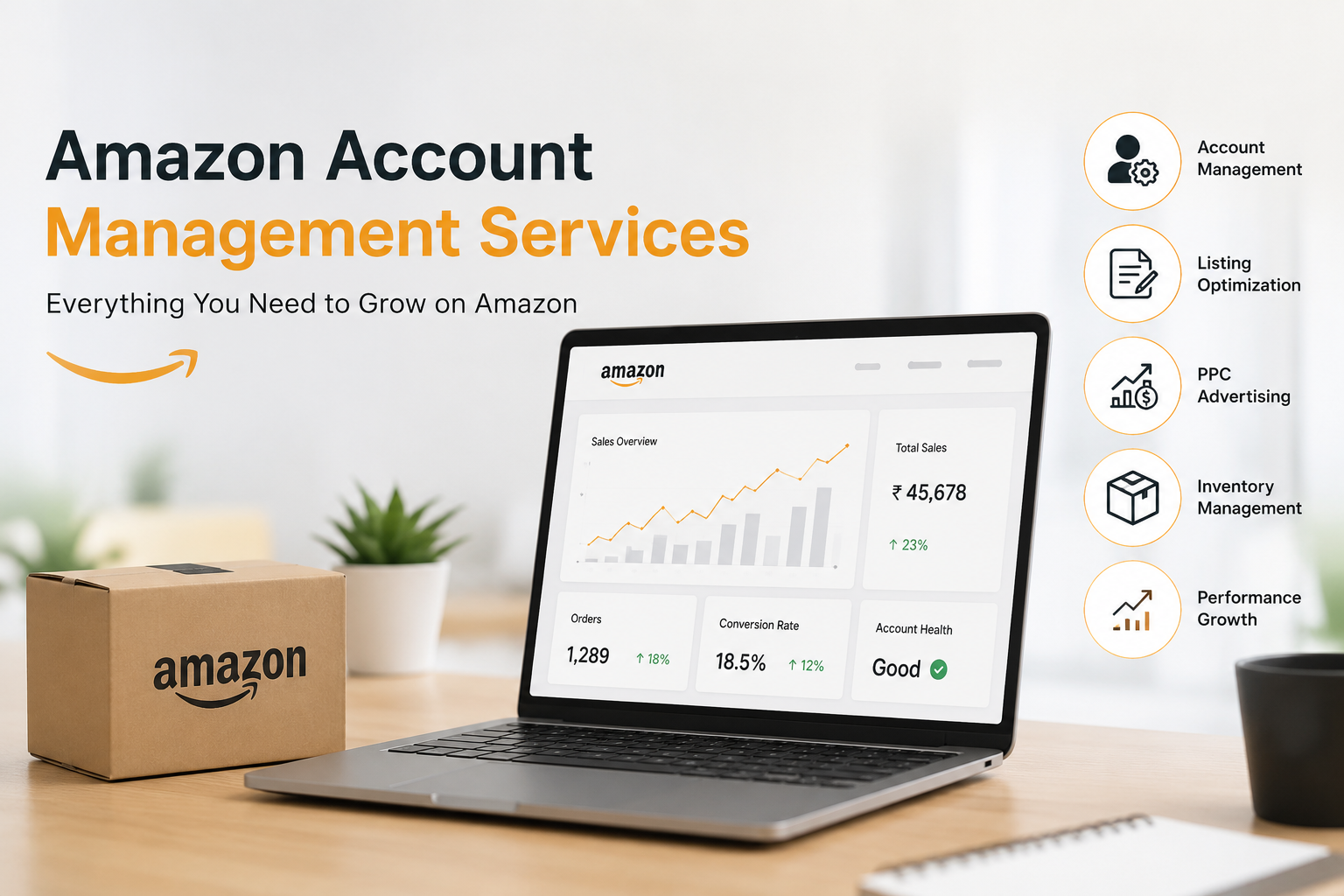 Amazon Account Management Services: Everything You Need to Grow on Amazon