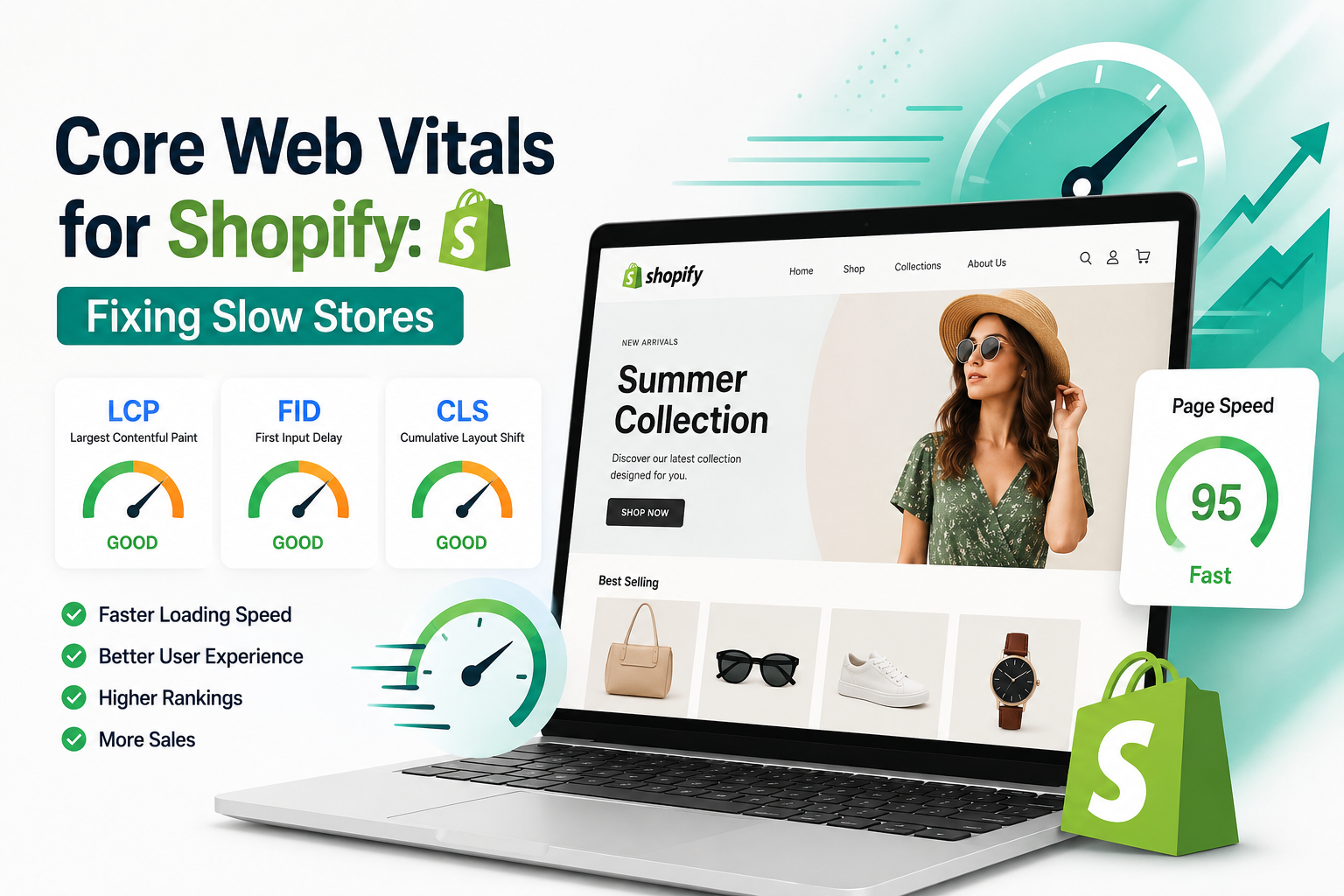 Core Web Vitals for Shopify: Fixing Slow Stores