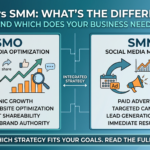 SMO vs SMM: What’s the Difference and Which Does Your Business Need?