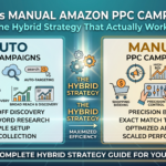 Auto vs Manual Amazon PPC Campaigns: The Hybrid Strategy That Actually Works