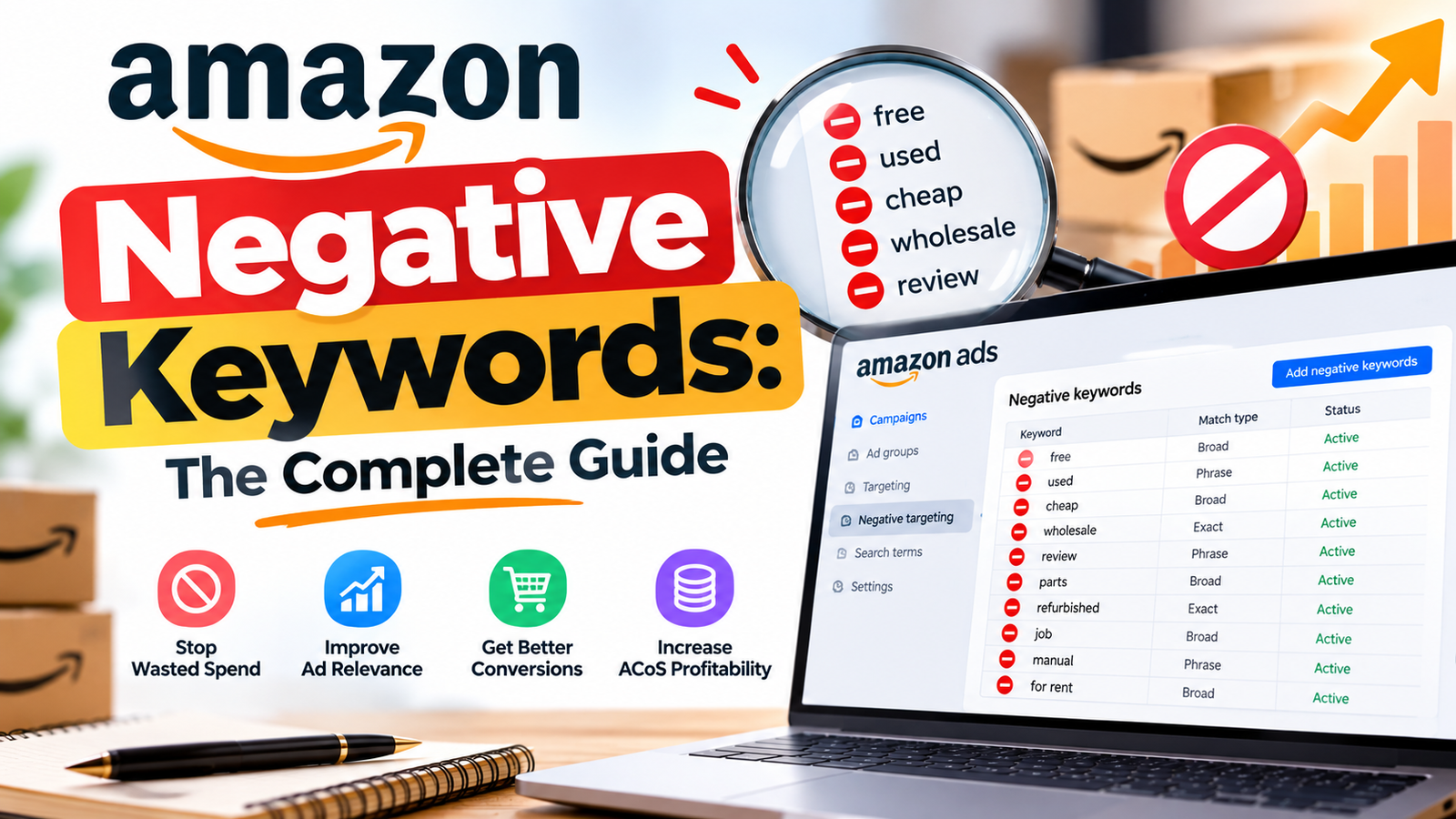 Amazon Negative Keywords: The Complete Guide